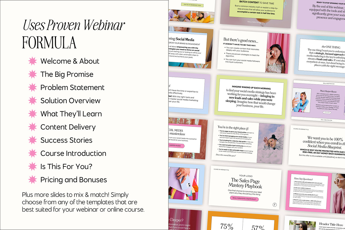 Slide Deck & Webinar Canva Bundle, a Presentation Template by Fallon Gerst (Photo 4 of 20)
