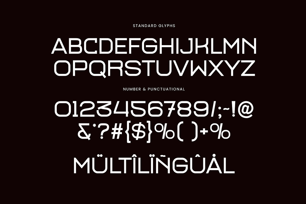 Cosed Modern Futuristic Sans Serif, a Sans Serif Font by Perfectype (Photo 7 of 7)