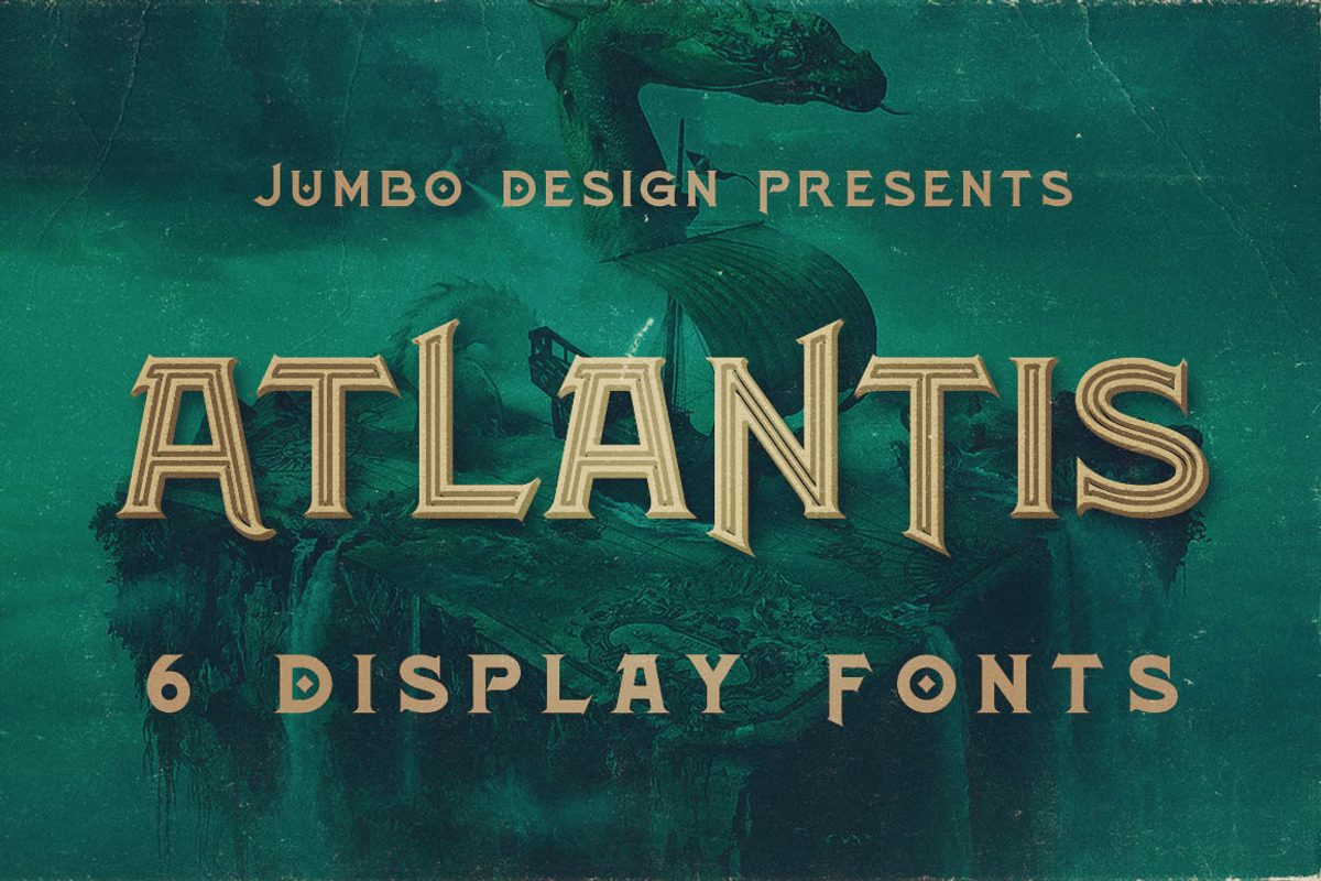 SALE 14 Display Fonts - 84 Fonts preview 6
