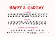 Happy & Groovy Retro Playful Display, a Font by Kaya Fonts (Thumbnail 13 of 29)