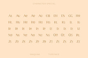Maquna - Stylish Sans Serif Typeface, a Sans Serif Font by CCS Type (Thumbnail 16 of 18)