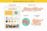 Retro Branding Kit Canva Template, a Branding & Logo Template by Anna Design Studio (Thumbnail 3 of 9)