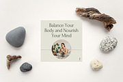 Holistic Wellness Social Templates, a Social Media Template by CreativeWilderness (Thumbnail 6 of 13)