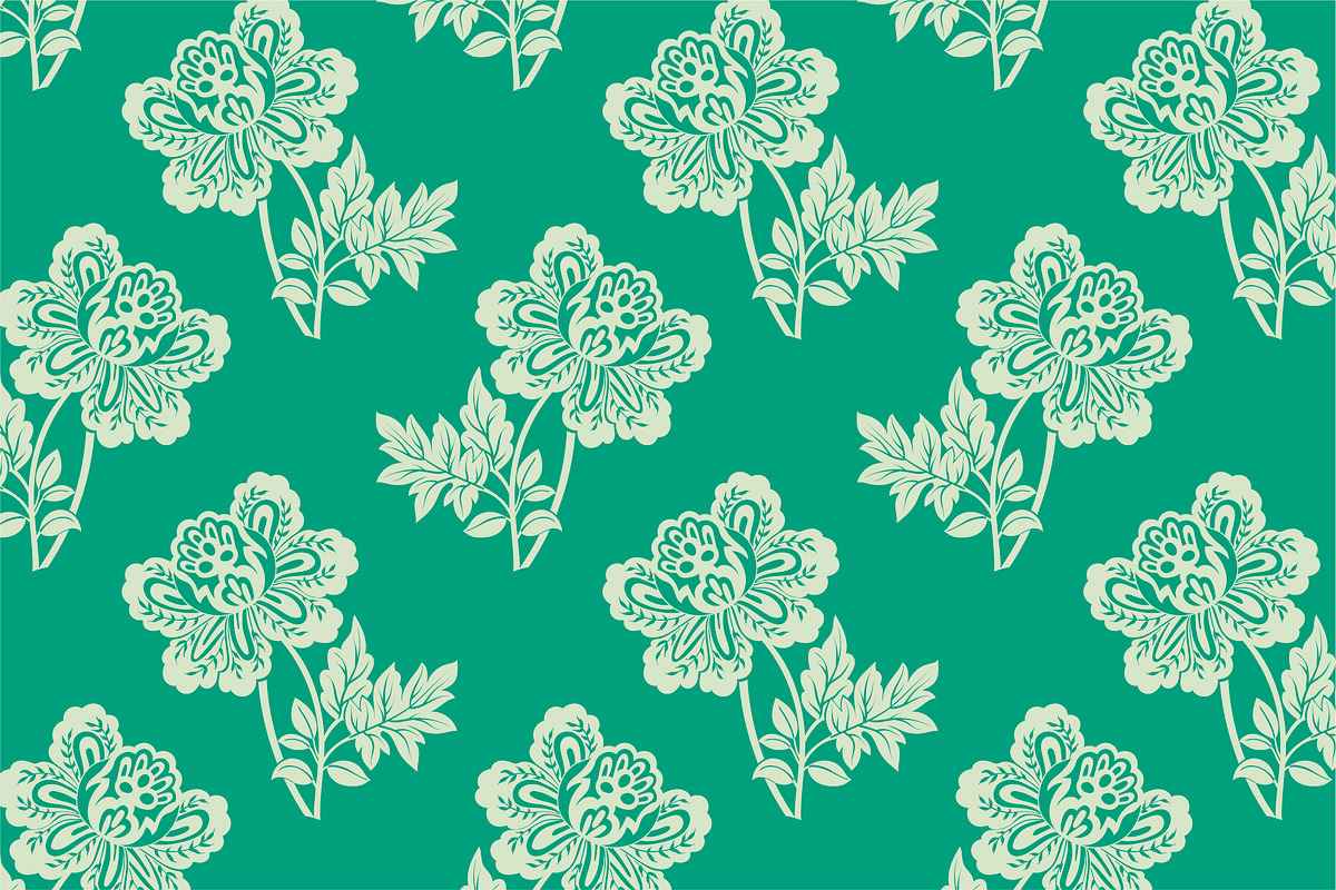 Floral patterns. Vector + JPG, a Pattern Graphic by Sunny_Lion (Photo 5 of 7)