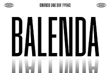 CS Balenda – Condensed Font