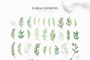 Elegant eucalyptus & fir branches, a Decorative Illustration by Kate Macate (Thumbnail 6 of 6)