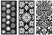 Elegant Floral Laser Cut Panel Bundl, an Object Graphic by BIPLOB EXPERT (Thumbnail 1 of 7)