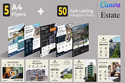 Estate | 5 Flyers | 50 Listings Post, a Flyer Template by Mohammad Sarfaraz (Thumbnail 1 of 3)