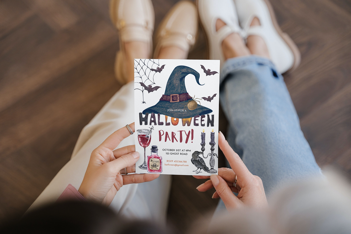 Halloween Party Invitation, an Invitation Template by ForeverPrint (Photo 6 of 6)