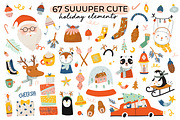 Cute Christmas & New Year BUNDLE, a Seasonal Illustration by Ruslana Lubenets (Thumbnail 87 of 104)