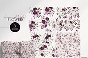 Watercolor flower - Mineral Violet, an Illustration by Beigetime (Thumbnail 11 of 14)