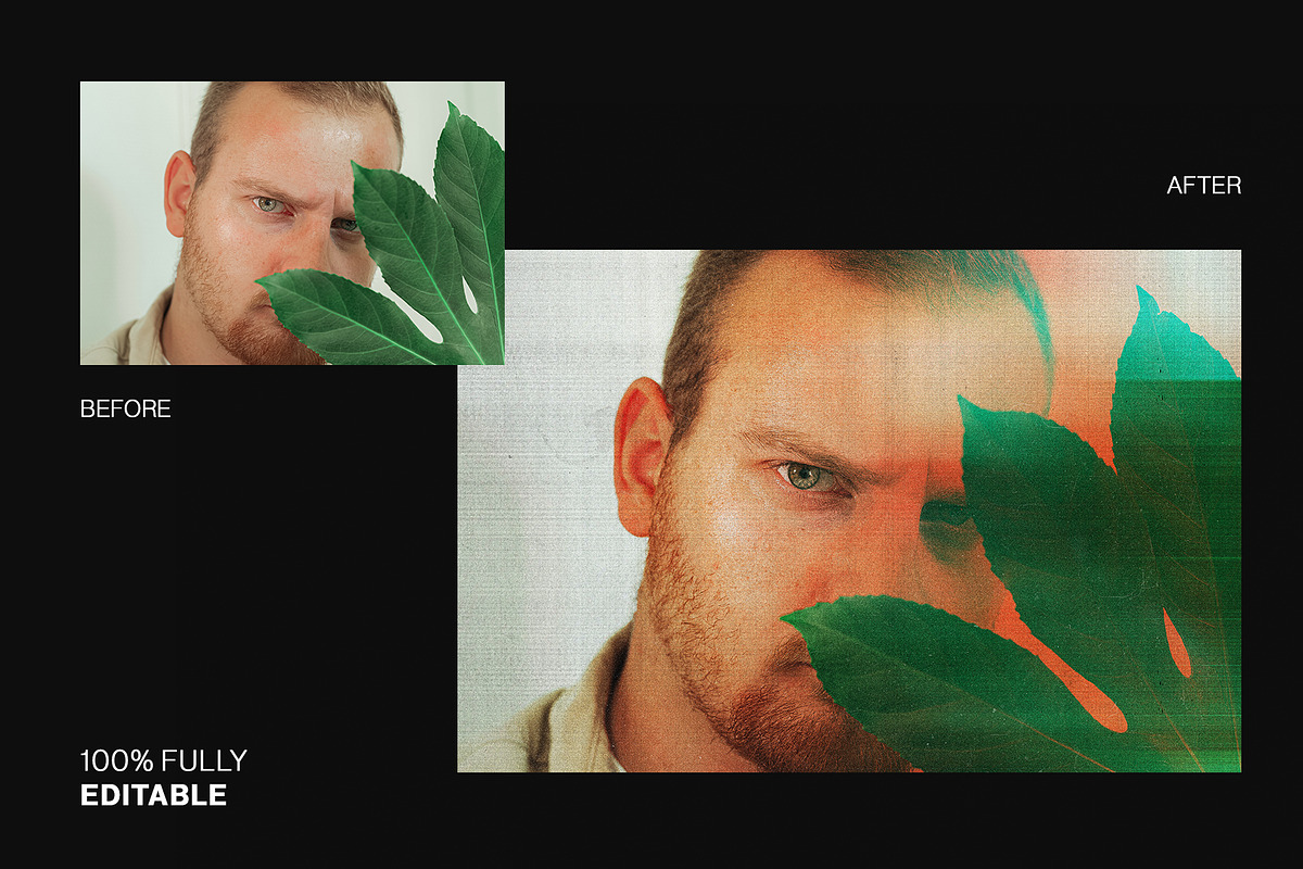 Texture Motion Blurred Effect, a Layer Style Add-On by GlowGrid (Photo 2 of 5)