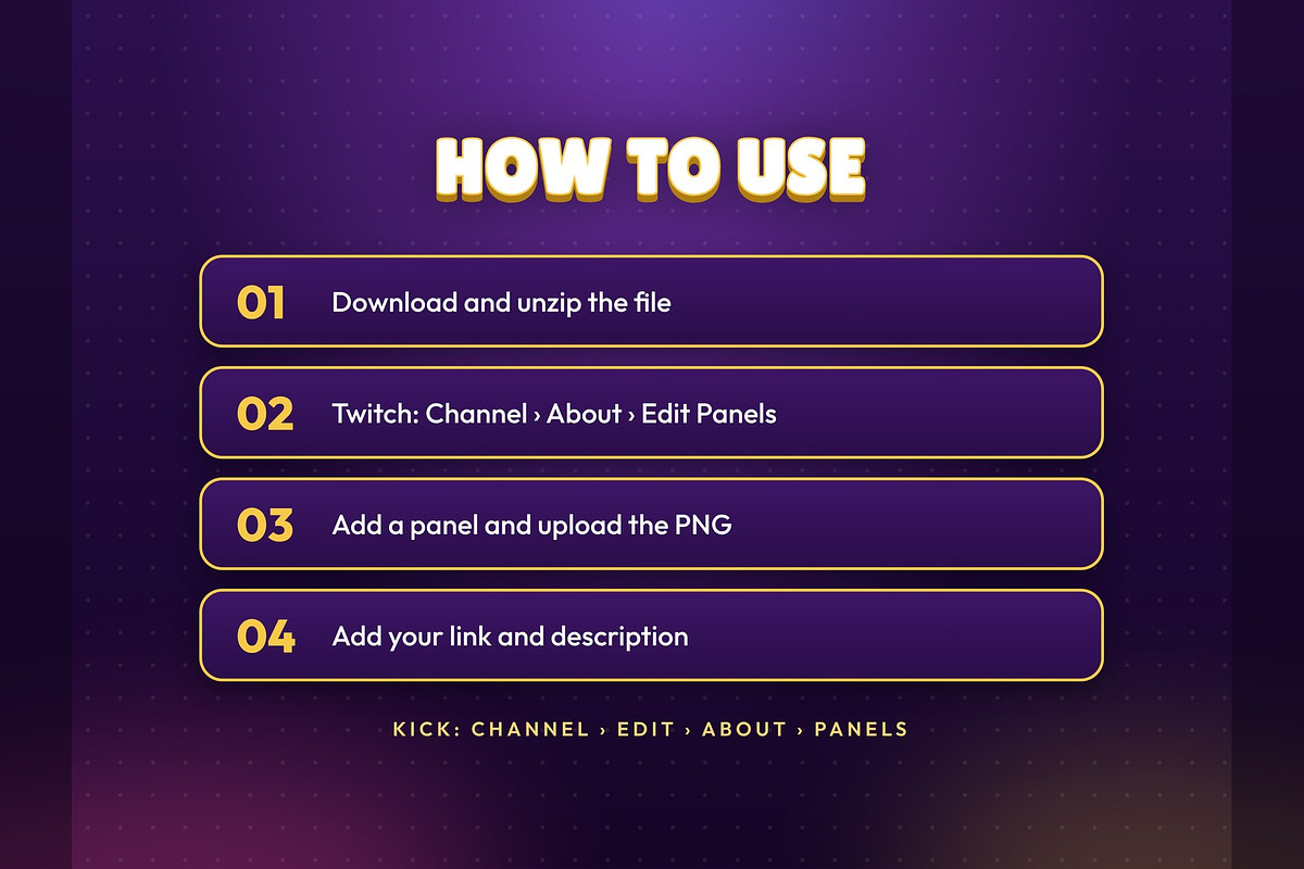 Fortune Wheel Twitch & Kick Panels, an Object Graphic by Gear Store (Photo 7 of 7)