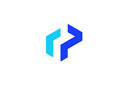 Letter P Code Logo, a Branding & Logo Template by Abir Hossain Waffi (Thumbnail 1 of 4)