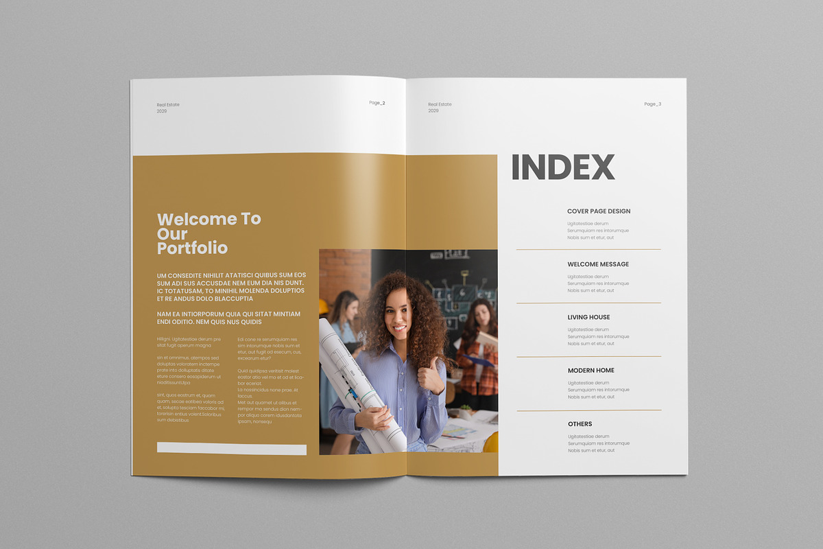 Real Estate Brochure, a Brochure Template by Pixelpick (Photo 2 of 9)