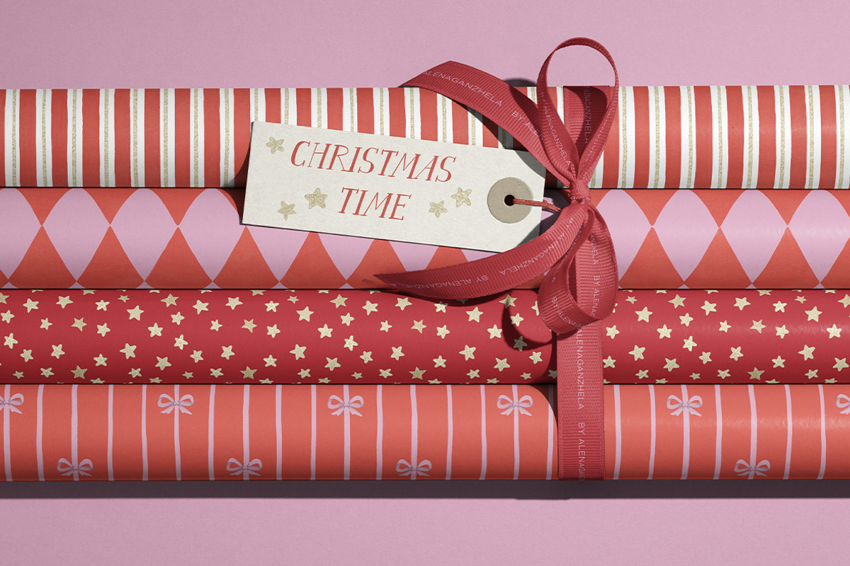 Christmas Time - seamless patterns, a Pattern Graphic by alenaganzhela (Photo 2 of 9)