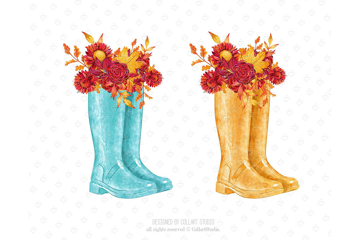 Fall Clipart, Autumn fashion, a Food Illustration by Collart Studio (Photo 9 of 11)