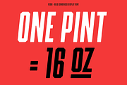 Redig - Condensed bold sans, a Sans Serif Font by Great Scott! (Thumbnail 8 of 12)