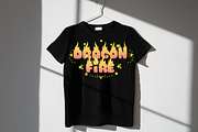 Dragon Fire - Bold Flame Font, a Sans Serif Font by KiddoGlyphs Studio (Thumbnail 3 of 5)