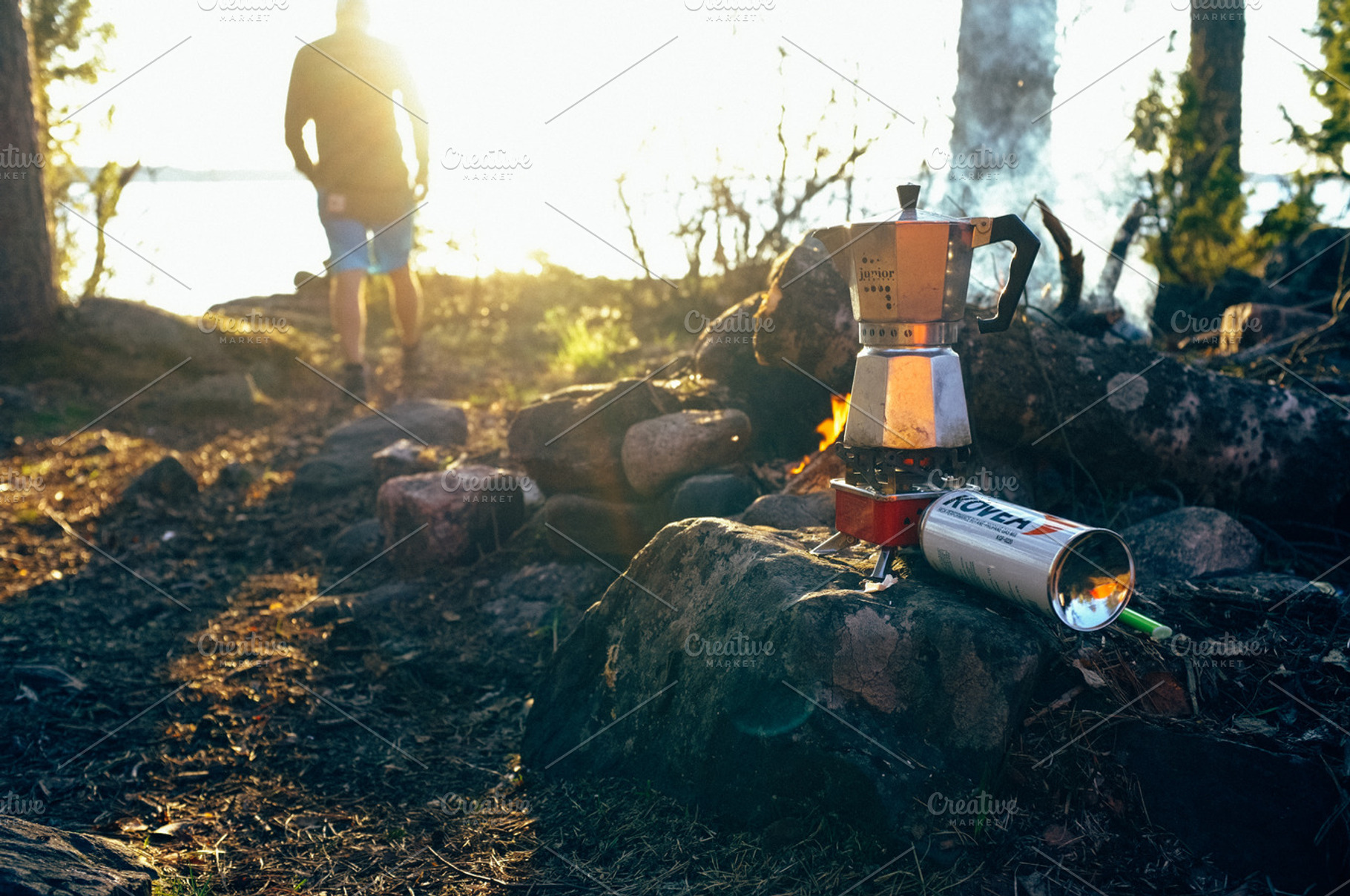 Coffee making in a forest, a Nature Photo by julia.karpacheva