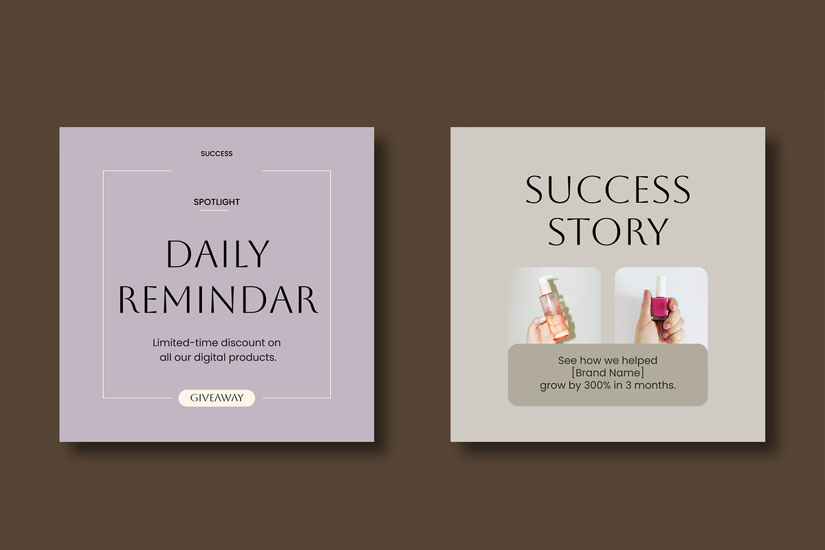 Minimal Social Media Post Template preview 4