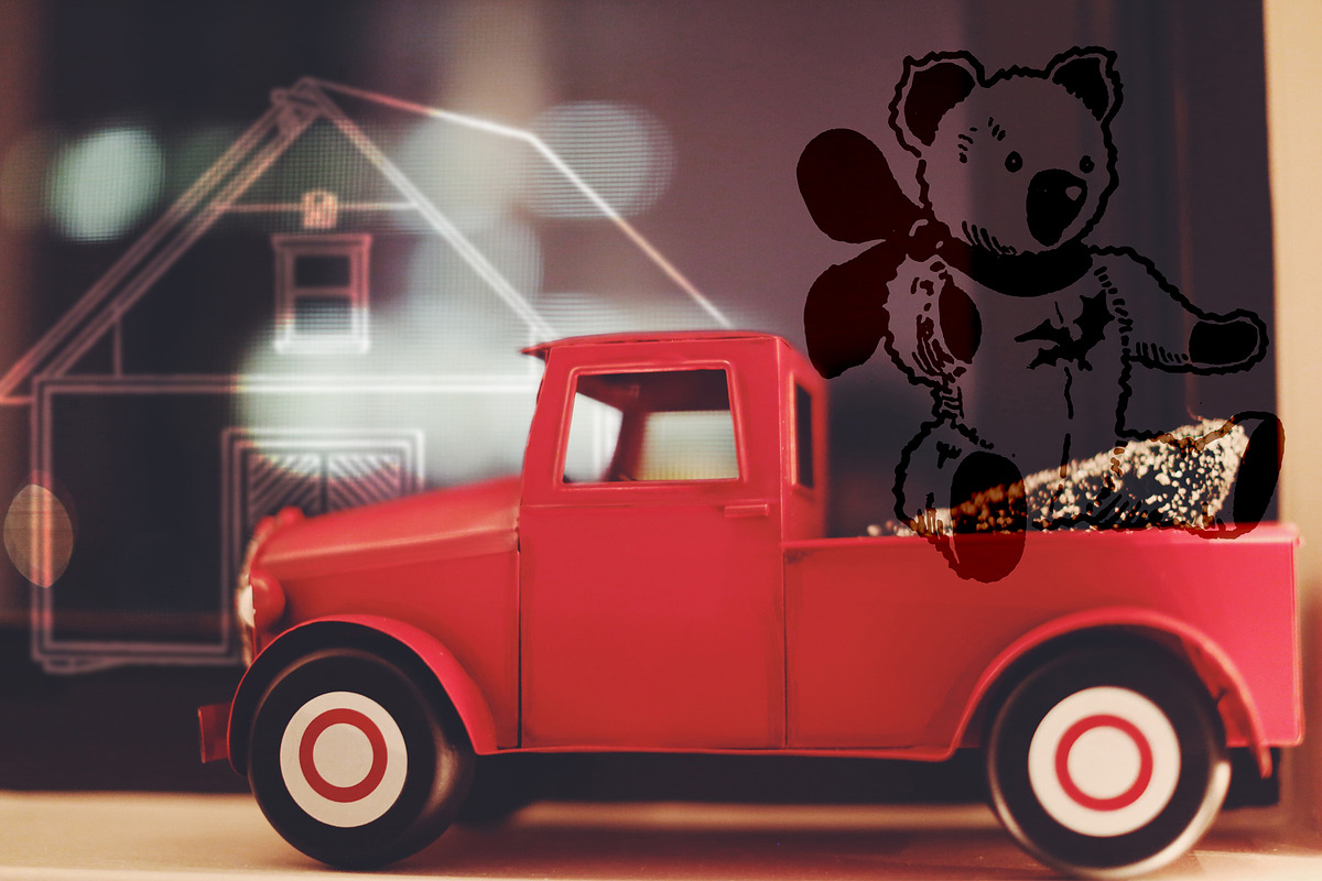 141 vintage toys vector pack, an Object Graphic by Mr Vintage (Photo 10 of 10)