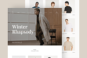 Minimal Fashion Store Web Template, an UI Kit Template by O N N O (Thumbnail 6 of 7)