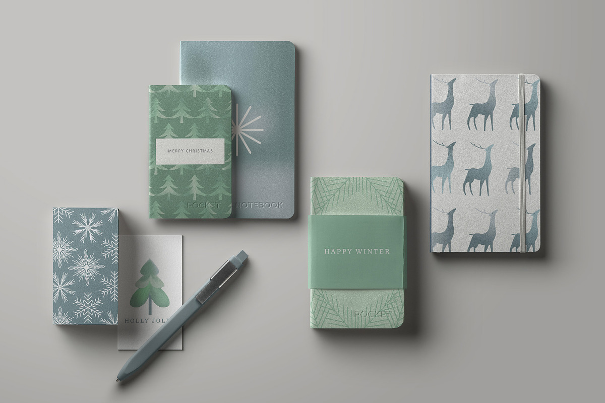 GRADIENT Christmas collection, a Decorative Illustration by Katya_lu (Photo 9 of 11)