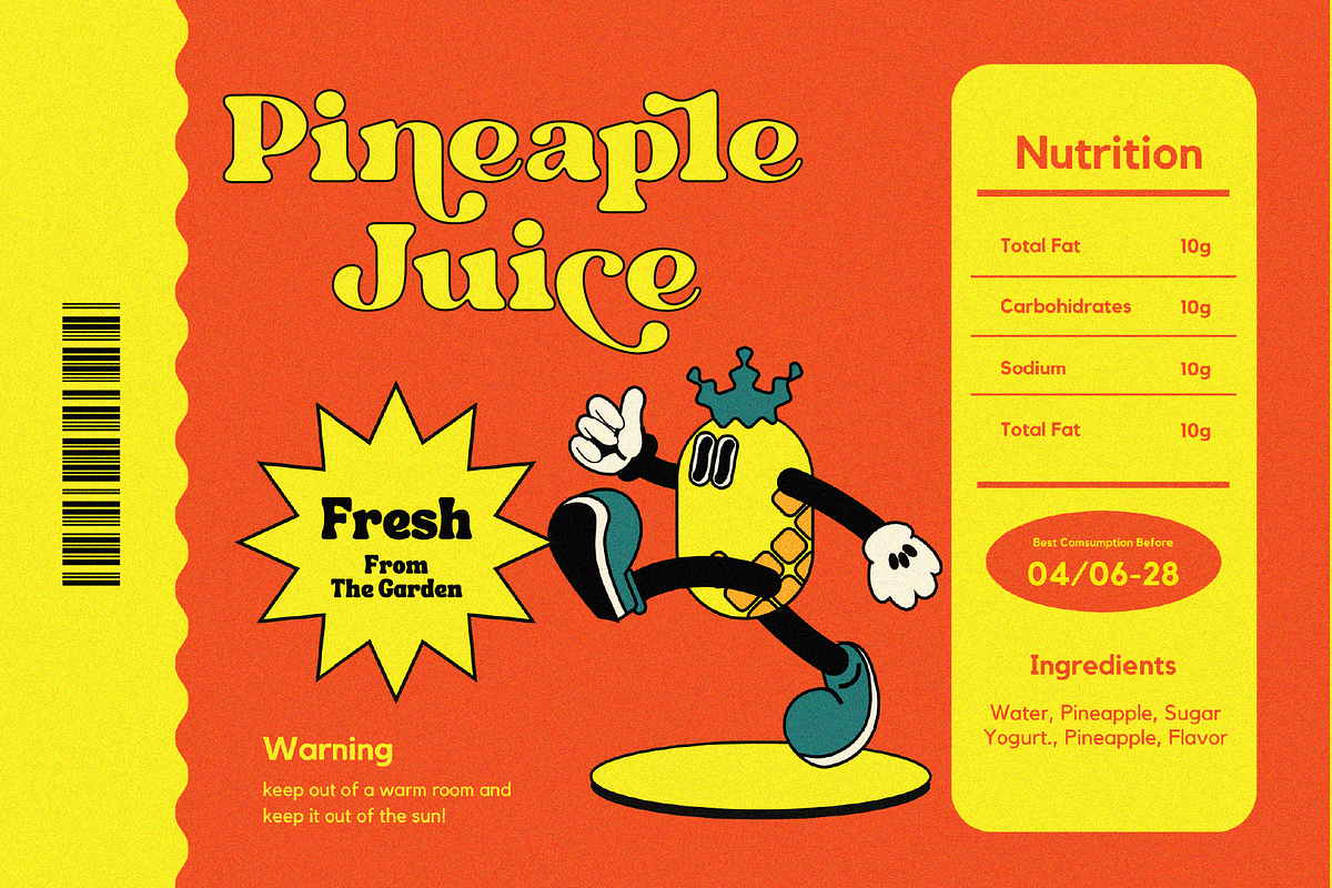 Mango Crush Retro Serif Font, a Serif Font by Pen Culture (Photo 7 of 10)