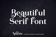 The Atlantic//Modern Serif Font, a Serif Font by HanzelSpace Studio (Thumbnail 6 of 11)