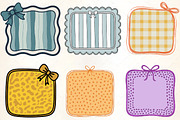 Coquette Frame Border Clipart, an Illustration by CrexoraLab (Thumbnail 4 of 5)