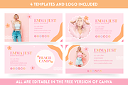 Pastel Email Signature Templates, an Email Template by SunshineStudioBoutique (Thumbnail 5 of 10)
