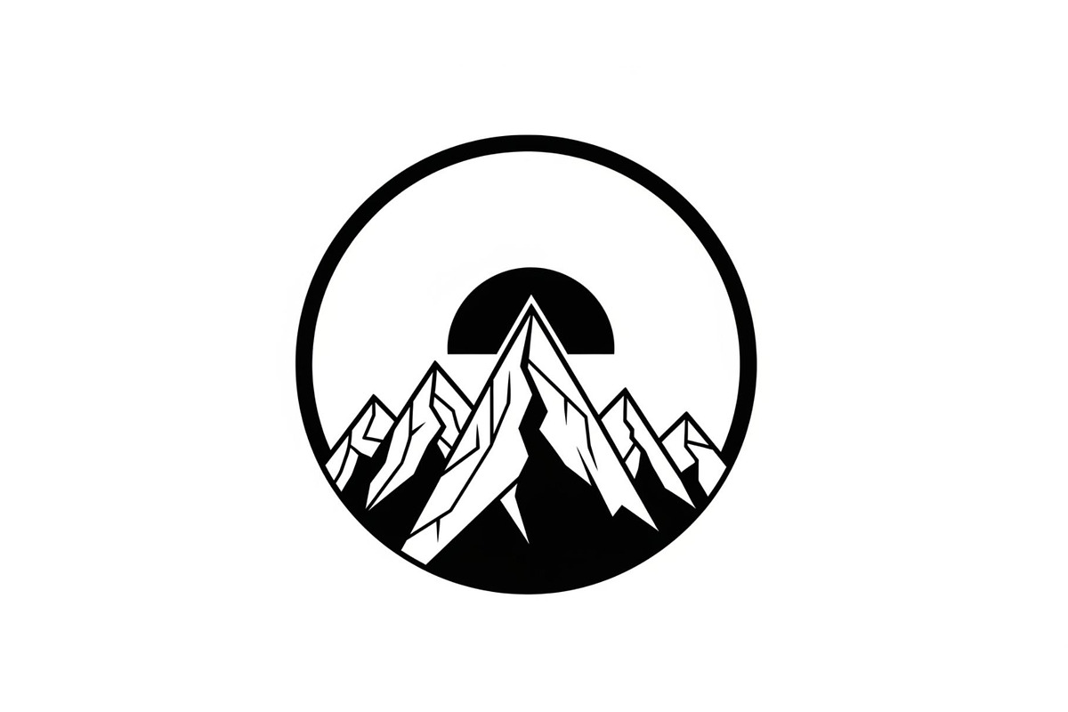 Mountain Sunrise Circle Bundle, an Illustration by Designs_River (Photo 17 of 31)