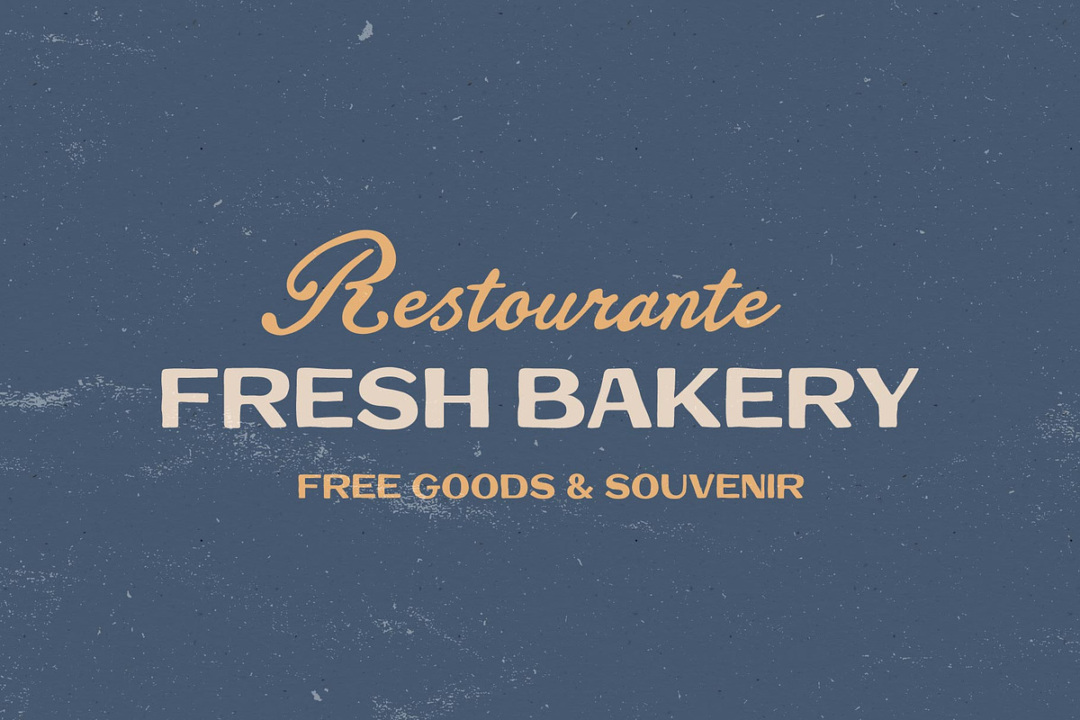 Sunset Palm; Vintage Fonts, a Handwritten Font by Eko Bimantara (Photo 9 of 19)