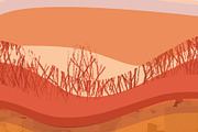 Flamingo Sands Sunset, a Decorative Illustration by Sharon Schwalbe (Thumbnail 6 of 7)