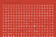 600 Stroke Vector Icons, an Outline Icon by PixelBazaar (Thumbnail 3 of 3)