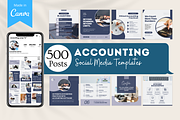 Accountant Posts - Canva Templates, a Social Media Template by Viral Content Design (Thumbnail 1 of 15)