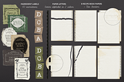 Buni's Heirloom Cookbook Collage Kit, an Object Graphic by Moon Starer Studio (Thumbnail 5 of 10)