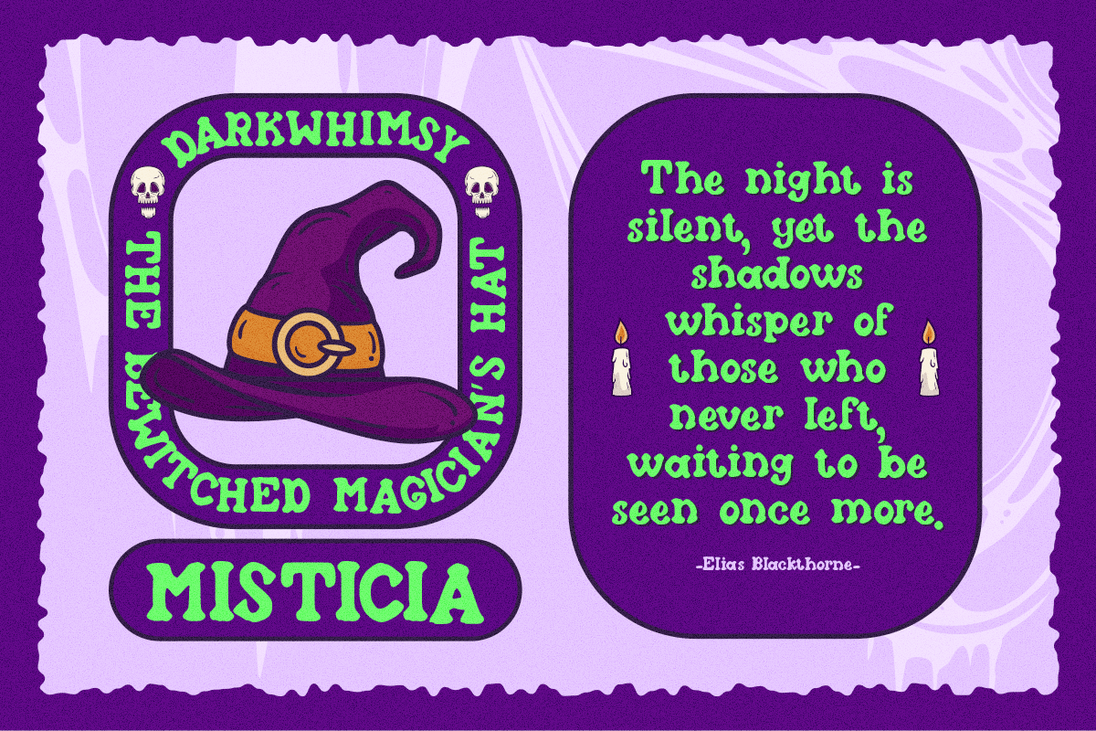 Scary Vodoo - Halloween Display, a Serif Font by Pandeka Studio (Photo 8 of 9)