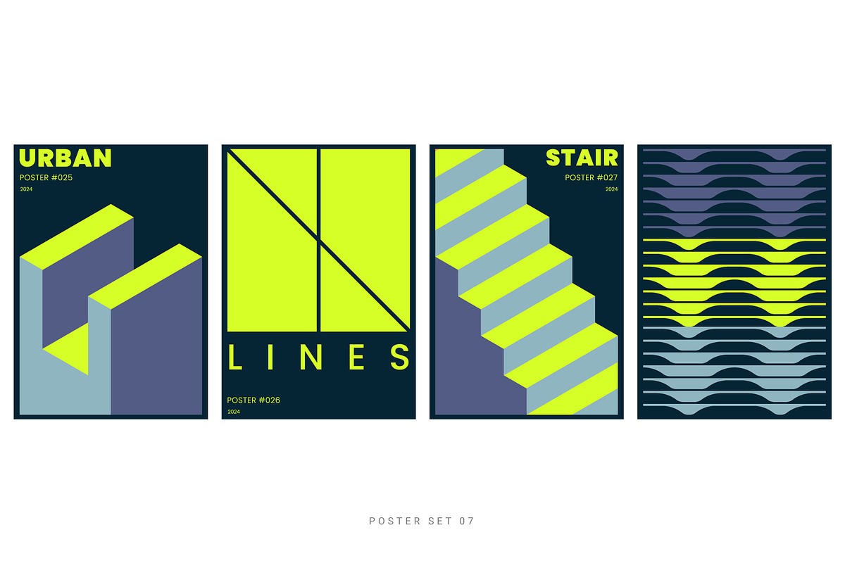 Modernist Posters, a Background Graphic by Léo Alexandre (Photo 8 of 16)