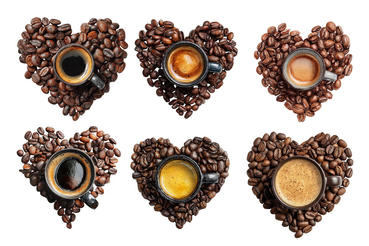Coffee Beans Heart Clipart, an Illustration by Designworld (Photo 5 of 5)