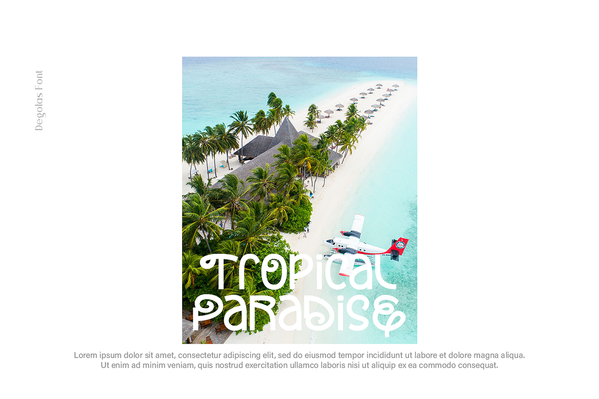 Degolas Font, a Sans Serif Font by madeDeduk (Photo 2 of 10)