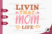 Mother's Day SVG PNG Design Bundle, an Illustration by Actual Pixel (Thumbnail 11 of 12)