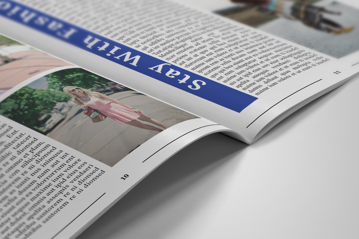 Airiza Fashion Magazine, a Magazine Template by Teweka Template (Photo 5 of 10)