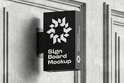 Signboard Vertical Mock-up, an Advertising Mockup by zippypixelstudio (Thumbnail 12 of 14)