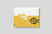 Landscape Book Branding Mockups, a Product Mockup by GfxFoundry (Thumbnail 3 of 9)