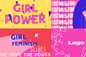 Feminism Typography Scenes DaVinci, a Templates & Theme by FlashFXbox
