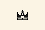 Inital A king royal logo Template, a Branding & Logo Template by Vectoryzen (Thumbnail 1 of 2)