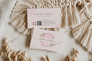 Floral Business Card Canva Template, a Business Card Template by Arslan (Thumbnail 2 of 6)