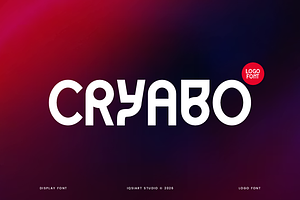 Cryabo - Unique Font, a Sans Serif Font by Iqsiart Studio